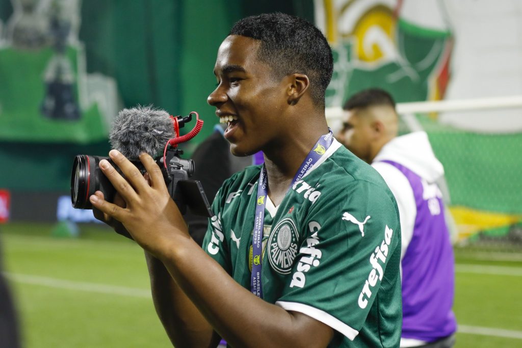 Endrick (CLB Palmeiras) là một trong các tài năng trẻ của bóng đá thế giới